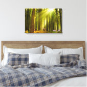 Forest and Deer image for 包まれた-canvas Canvas Pr キャンバスプリント (インサイチュ (寝室))