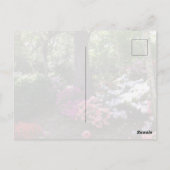 Forest and Flowers Postcard ポストカード (裏面)