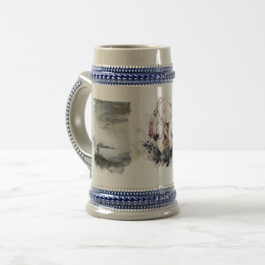 Forest Animal Christmas  ビールジョッキ (正面左)