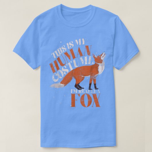 Forest Animal Lover This Is My Human Costume Funny Tシャツ (デザイン正面)