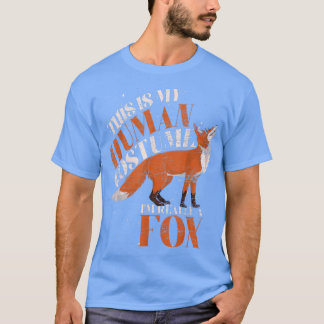 Forest Animal Lover This Is My Human Costume Funny Tシャツ