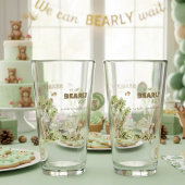 Forest Animals Bearly Wait Baby Shower Keepsake タンブラーグラス