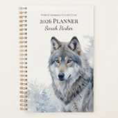 Forest Animals Personalized 2026 Planner プランナー手帳 (正面)