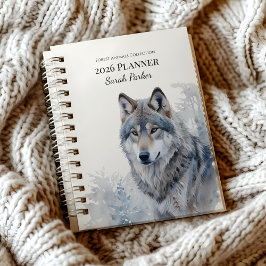 Forest Animals Personalized 2026 Planner プランナー手帳