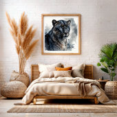 Forest Animals Woodland Wall Art | Rustic Poster ポスター