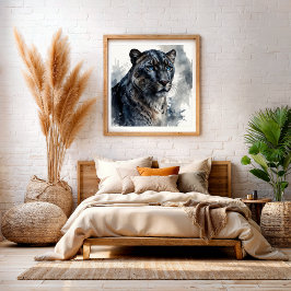 Forest Animals Woodland Wall Art | Rustic Poster ポスター