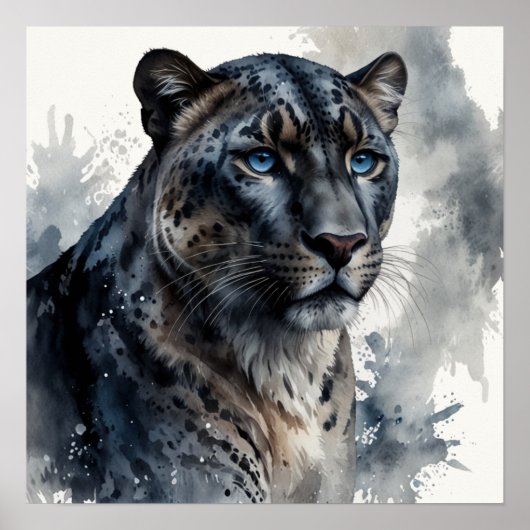 Forest Animals Woodland Wall Art | Rustic Poster ポスター (正面)