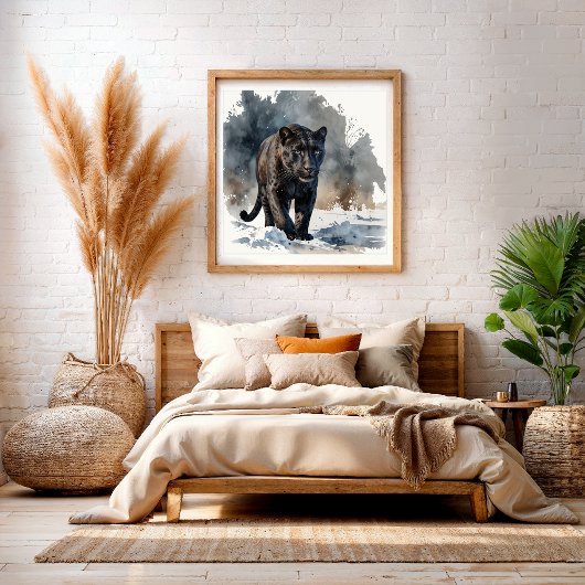 Forest Animals Woodland Wall Art | Tiger Poster ポスター