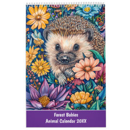 Forest Babies – Animal Calendar 2026 カレンダー