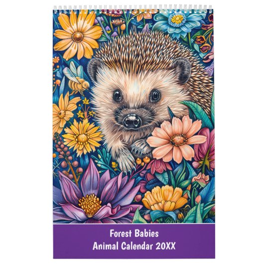 Forest Babies – Animal Calendar 2026 カレンダー (カバー)