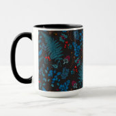 Forest berries, leaves and bugs 1 マグカップ (左)