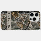Forest Branches Camouflage Personalized Case-Mate iPhoneケース (裏面 (横))