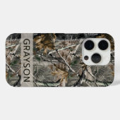 Forest Branches Camouflage Personalized Case-Mate iPhoneケース (裏面 (横))