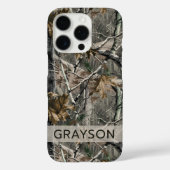 Forest Branches Camouflage Personalized Case-Mate iPhoneケース (裏面)