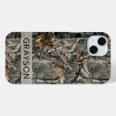 Forest Branches Camouflage Personalized Case-Mate iPhoneケース (裏面 (横))