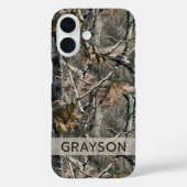 Forest Branches Camouflage Personalized Case-Mate iPhoneケース (裏面)