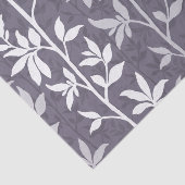 Forest Breeze Minimalist Botanical Silhouette Lav 薄葉紙 (詳細)