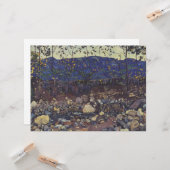 Forest Brook at Leissigen, Switzerland (Landscape) カード (正面/裏面インサイチュ)