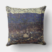 Forest Brook at Leissigen, Switzerland (Landscape) クッション (裏面)