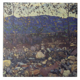 Forest Brook at Leissigen, Switzerland (Landscape) タイル