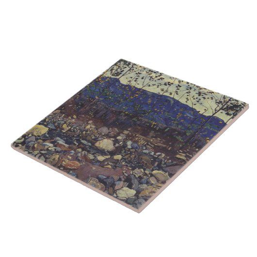 Forest Brook at Leissigen, Switzerland (Landscape) タイル (側面)