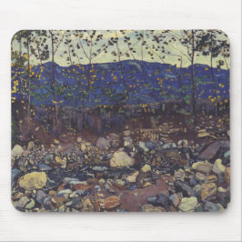 Forest Brook at Leissigen, Switzerland (Landscape) マウスパッド