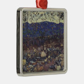 Forest Brook at Leissigen, Switzerland (Landscape) メタルオーナメント (右)