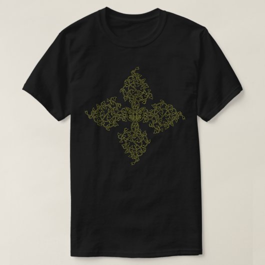 Forest Butterfly Grunge Fairycore Goth Goblincore Tシャツ (デザイン正面)