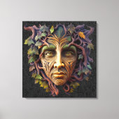 Forest Carving Canvas Art キャンバスプリント (正面)