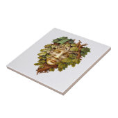 Forest Carving Ceramic Tile タイル (側面)