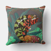 forest chameleon クッション (裏面)