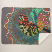 forest chameleon シェルパブランケット (正面(横))