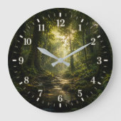 Forest Clock 2026 Version ラージ壁時計 (正面)