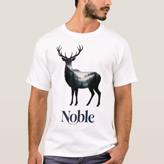 Forest Deer Tシャツ (正面)