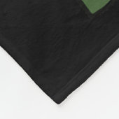 Forest Disc Golf Sket Funny Disc Golfing Scene  フリースブランケット (角)