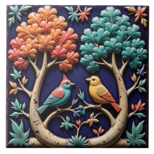 Forest Duet タイル (正面)