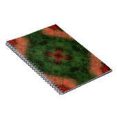Forest Energy Kaleidoscope Fractal Art ノートブック (右側)