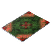 Forest Energy Kaleidoscope Fractal Art ノートブック (左側)