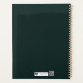 Forest Focus Geometric Outline Cover プランナー手帳 (裏面)