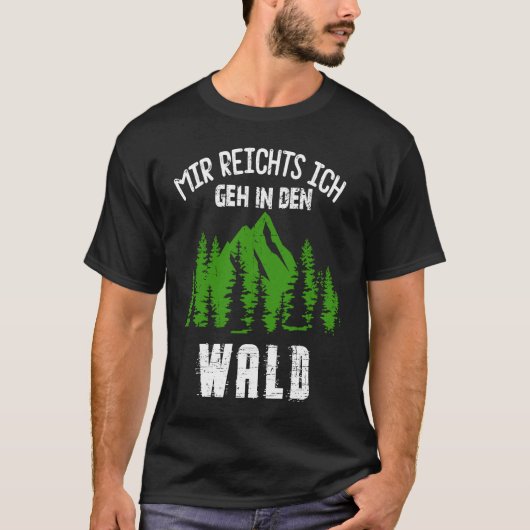 Forest Forestry Worker Forestry Tシャツ (正面)