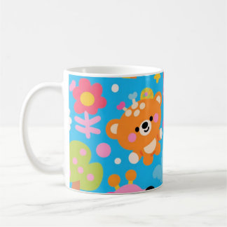 Forest Friend Happy  Mug, 11 oz コーヒーマグカップ