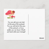 Forest Friends Woodlandありがとうはがき ポストカード (裏面)