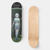 Forest Girl Anime, gameart スケートボード (正面)
