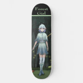 Forest Girl Anime, gameart スケートボード (正面)
