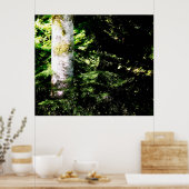 Forest Glow Poster Print ポスター (キッチン)