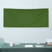 Forest Green #325513, Cactus Vinyl Banner 横断幕 (トレードショー)