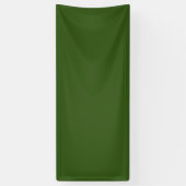 Forest Green #325513, Cactus Vinyl Banner 横断幕 (縦)