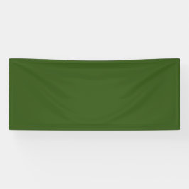 Forest Green #325513, Cactus Vinyl Banner 横断幕