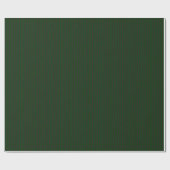 Forest Green & Dark Brown Wonky Stripes ラッピングペーパー (フラット)