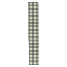 Forest Green Tartan Snowflake Table Runner ロングテーブルランナー